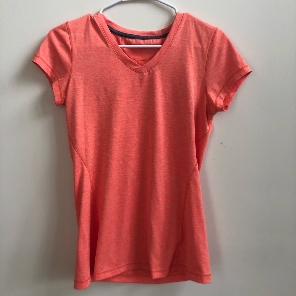 Coral Workout Tee